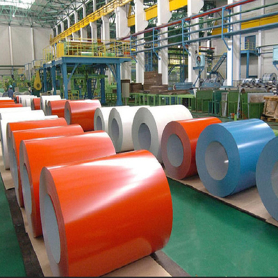 DX51D a enduit la largeur d'une première couche de peinture en acier de la feuille 1000mm de bobine de Galvalume pour couvrir de pleins travaux forcés