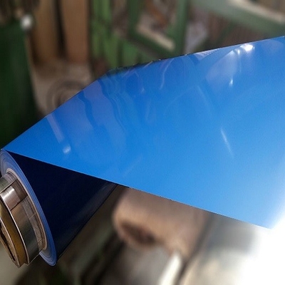 Mesure supérieure enduite d'une première couche de peinture 25um de la peinture 24 de bobine en acier de Galvalume de matériau de construction