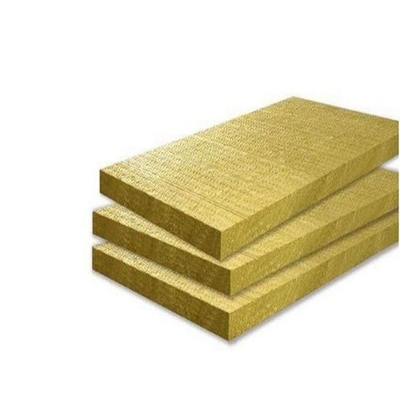 dalle de fibre de basalte de panneau de laine de roche d'isolation thermique de 150mm pour l'appartement de construction