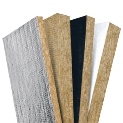 panneau de laine de rock moderne de la densité 120kg/M3 pour l'isolation de mur