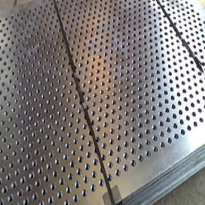 feuille perforée de GI de 0.8mm Mesh Round plongé chaud/place/Diamond Hole Shape