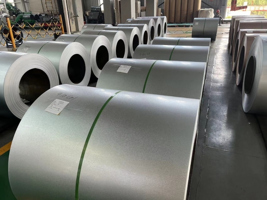 la feuille en acier de bobine de Galvalume de 0.4mm PPGL a laminé à froid la couleur enduite