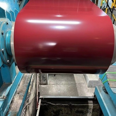 Bobine d'acier Galvalume prélaquée laminée à chaud PPGL SGCC DX51 CGLCC