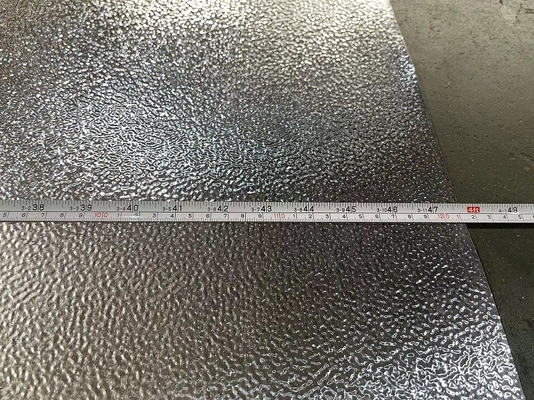 Bobine en aluminium de relief laminée à froid d'ASTM ASME 0.12mm - 1.2mm pour le réfrigérateur
