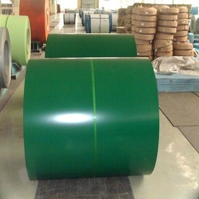 Bobine en acier verte de Galvalume enduite d'une première couche de peinture par 0.5mm de la couleur 0.4mm plein SGCC dur pour la toiture