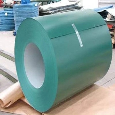 Bobine en acier verte de Galvalume enduite d'une première couche de peinture par 0.5mm de la couleur 0.4mm plein SGCC dur pour la toiture