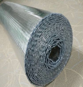 Matériel d'isolation thermique d'aluminium de bulle d'Alu en métal pour bulle simple/double de construction