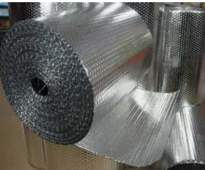 Matériel d'isolation thermique d'aluminium de bulle d'Alu en métal pour bulle simple/double de construction