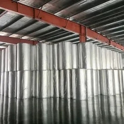 Matériel d'isolation thermique réfléchi de toit d'air de plafond de bulle d'aluminium de construction préfabriquée en aluminium de petit pain