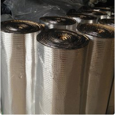 Matériel d'isolation thermique réfléchi de toit d'air de plafond de bulle d'aluminium de construction préfabriquée en aluminium de petit pain