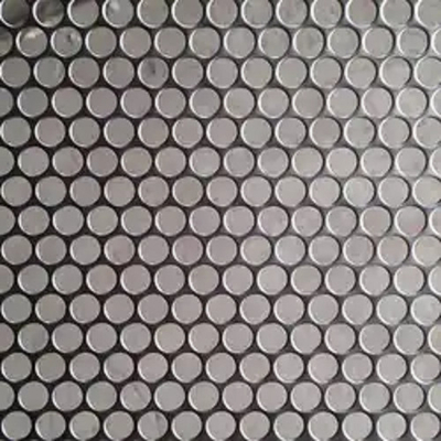 Mesh Sheet Stainless Steel Metal perforé par décoration architecturale a perforé la maille