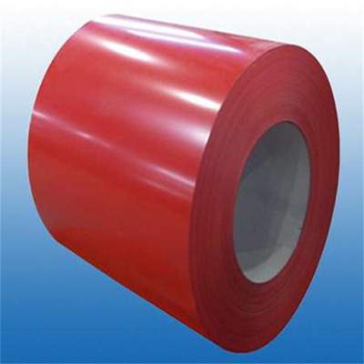 Bobine en acier enduite d'une première couche de peinture de revêtement rouge du GI Z80 15um/7um pour la barrière SGCC de mur