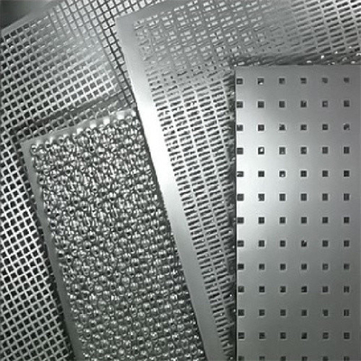 La feuille perforée en aluminium de trou rond a perforé la tôle d'acier Q235