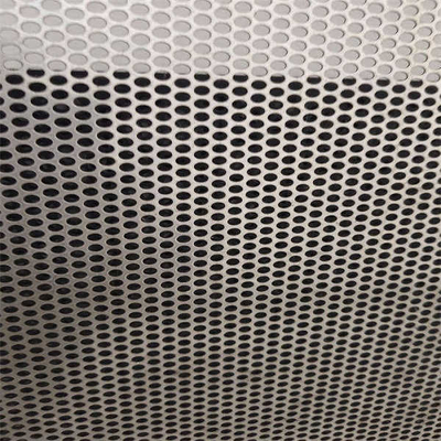 Feuille perforée de panneau de trou de poinçon/en aluminium perforée en aluminium décorative