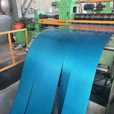 SGLCC 55% Blue Galvalume Steel Coil Az70 G550 Spangle régulier anti-doigt