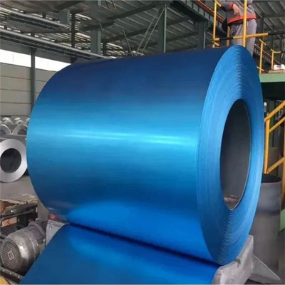 SGLCC 55% Blue Galvalume Steel Coil Az70 G550 Spangle régulier anti-doigt