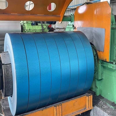 SGLCC 55% Blue Galvalume Steel Coil Az70 G550 Spangle régulier anti-doigt