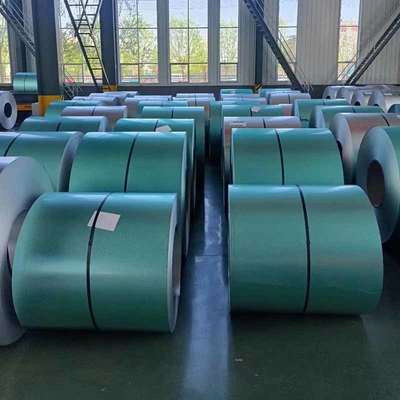 Coil d'acier Galvalume bleu 600 - 1500 mm Az30 - Az150 g/m2 12 à 30% d'allongement