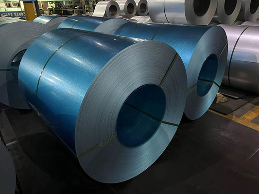 Coils/bandes en acier galvalume laminés à froid G550 BORON ADDED SGLCC Bleu AFP