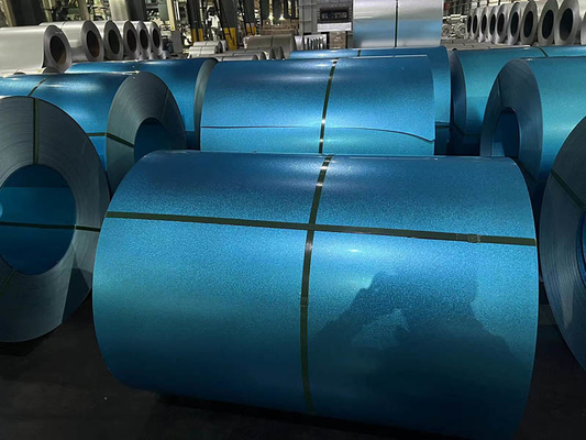 Coils/bandes en acier galvalume laminés à froid G550 BORON ADDED SGLCC Bleu AFP
