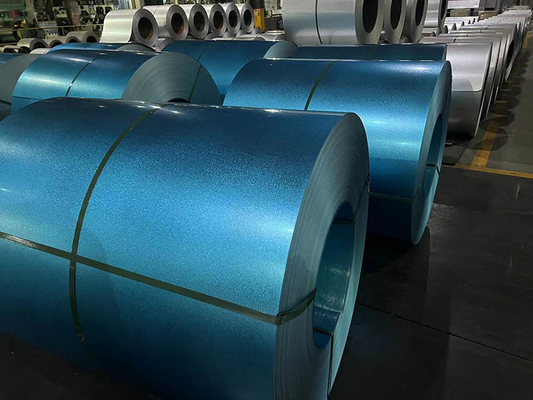 Coils/bandes en acier galvalume laminés à froid G550 BORON ADDED SGLCC Bleu AFP