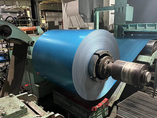Coils/bandes en acier galvalume laminés à froid G550 BORON ADDED SGLCC Bleu AFP