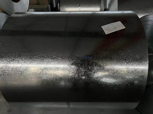 Coil en acier galvanisé à chaud, spangle ordinaire JIS G3302 Z120