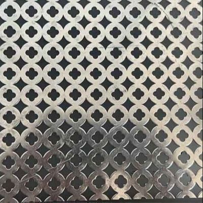 0Épaisseur.8 mm Panneau perforé en aluminium / tôle perforée en aluminium pour la construction
