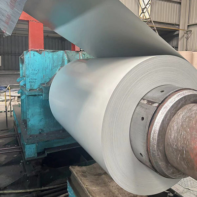 PPGL JISG3322 Coil en acier revêtement PE blanc 600-1250mm AZ50 zinc