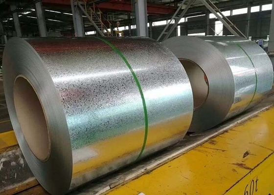 l'épaisseur de 0.22mm de la paillette zéro a galvanisé les bobines en acier pour la protection contre la corrosion
