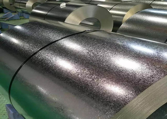 l'épaisseur de 0.22mm de la paillette zéro a galvanisé les bobines en acier pour la protection contre la corrosion