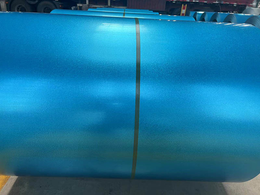 Coils d'acier anti-doigts de galvalume de 0,38 mm à 0,70 mm G550 pour la construction de toits