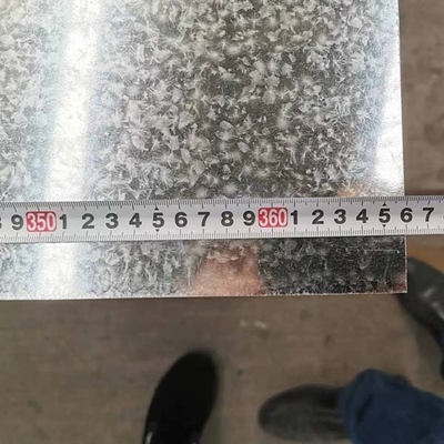 0.3-3.00 MM Plaque d'acier galvanisé à chaud pour appareils électroménagers