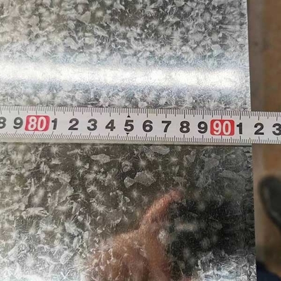 0.3-3.00 MM Plaque d'acier galvanisé à chaud pour appareils électroménagers