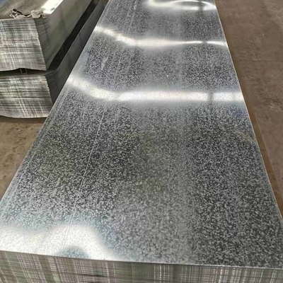 JIS G3302 SGCH Métaux laminés à chaud / trempés à chaud Fer tôle d'acier galvanisé