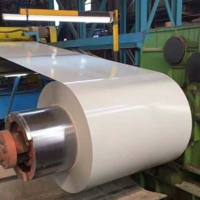 Plaque d'acier galvalume standard en bobine revêtue de zinc AZ30-AZ150g/m2 Surface chromée