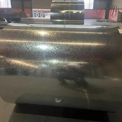 JIS G3321 Standard Galvalume Steel Coil AZ30-AZ150 revêtement en zinc 0,12 mm-2,0 mm épaisseur pour la construction et l'industrie