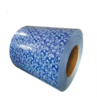 0.48 mm bobine d'acier galvanisé prépeint couleur revêtue pour la toiture