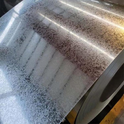 Bobines d'acier galvanisé à chaud SGCC, bande métallique pour l'industrie du bâtiment