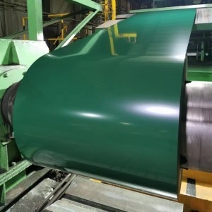 Bobine d'acier Galvalume prépeinte ASTM A755, revêtement PVDF pour toiture et bardage