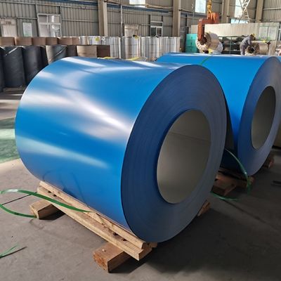Bobine d'acier galvanisé prélaqué DX51D+Z pour la construction
