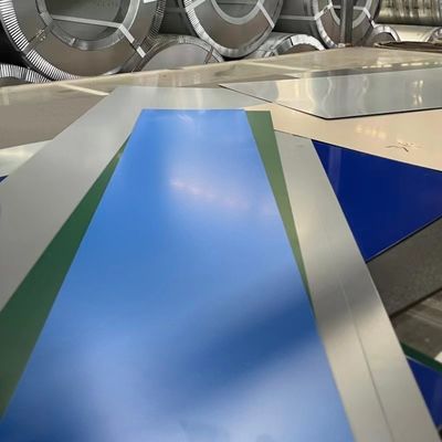 Bobine d'acier galvanisé prépeint de 0,45 mm pour applications industrielles et solaires