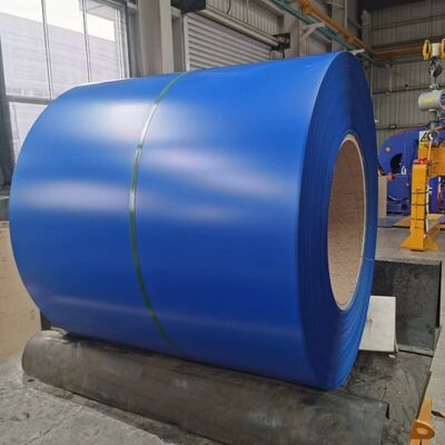 SMP revêtu AZ150 PPGL Galvalume Steel Coil pour les entrepôts rentables