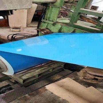 La couleur de RAL a enduit la bobine d'une première couche de peinture en acier de PPGL a galvanisé couvrir la feuille