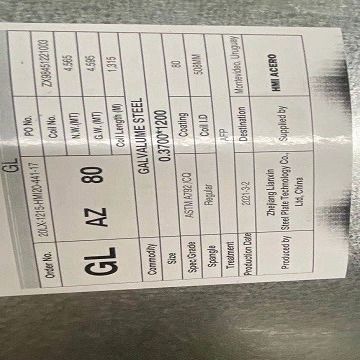 La paillette zéro molle de DX51D SGCC a galvanisé la construction de tôle d'acier