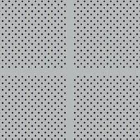 Feuille perforée en aluminium de PPGL