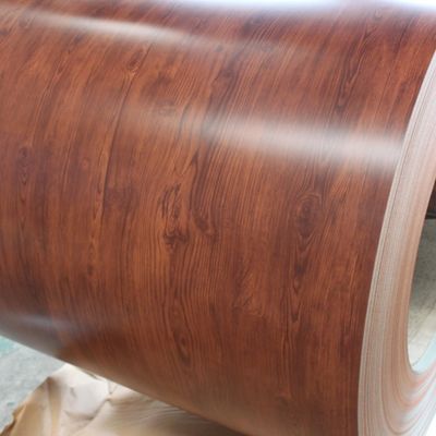Tôle d'acier enduite d'une première couche de peinture en bois de Galvalume de 508MM dans la bobine en acier CGCH de la bobine PPGL