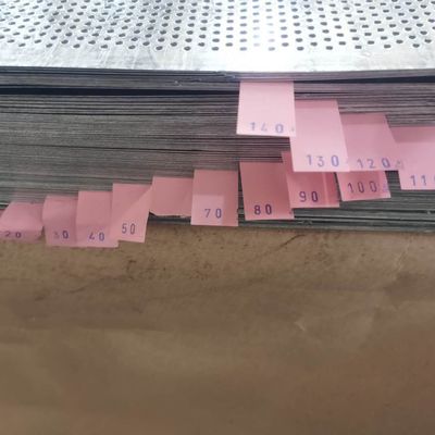feuille perforée SGCC de GI de 0.5mmX1219mmX2438mm