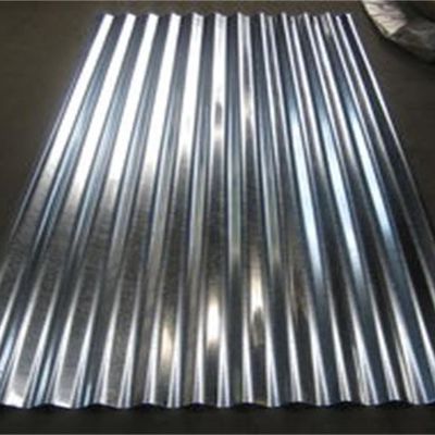Zéro panneaux ondulés en acier SGC340 de toit galvanisés par paillette