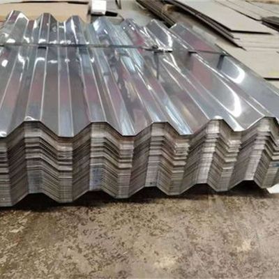Zéro panneaux ondulés en acier SGC340 de toit galvanisés par paillette